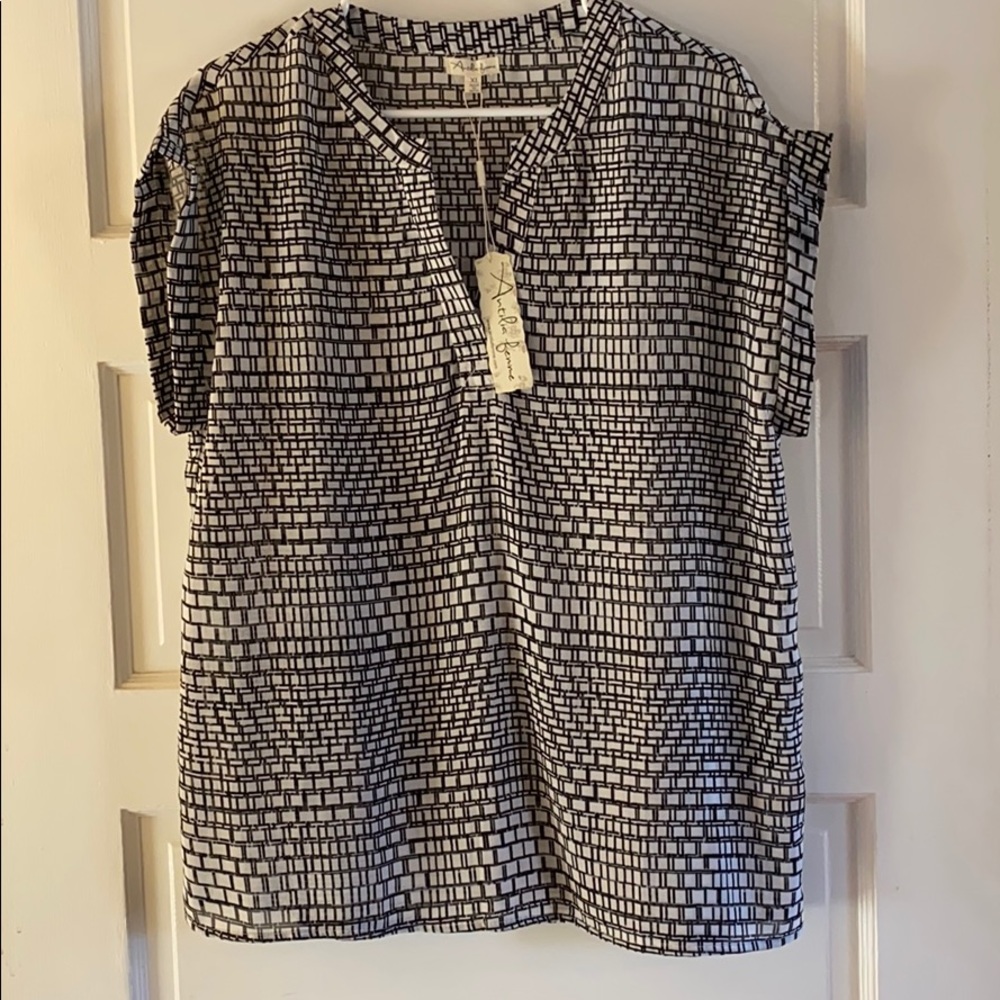 Black and White Shirt